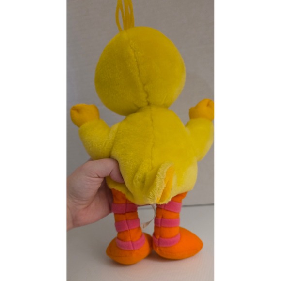 Big Bird Sesame Street Plush Stuffed Animal Fisher-Price 2000 Preowned - Picture 8 of 10